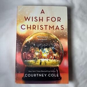 A Wish for Christmas by Courtney Cole Trade Size Paperback Book Romance Holidays